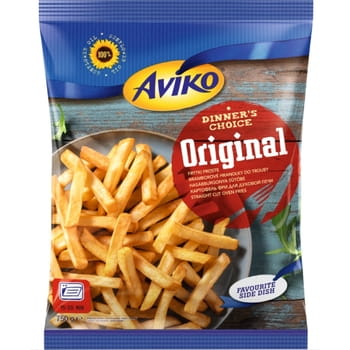 Gefrorene Aviko Original Pommes Frites gerade 750g