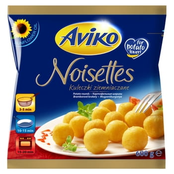 Gefrorene Aviko Noisettes Kartoffelbällchen 600g