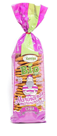 Cracker mit Chia BIO 180 g - DAVEIGA