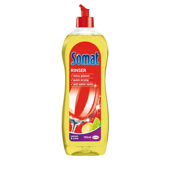 Somat 3xAction Lemon&Lime Spülmaschinen-Klarspüler 750 ml