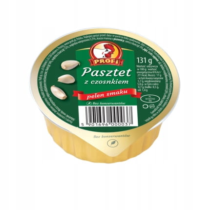 Pastete mit Knoblauch Profi 131g