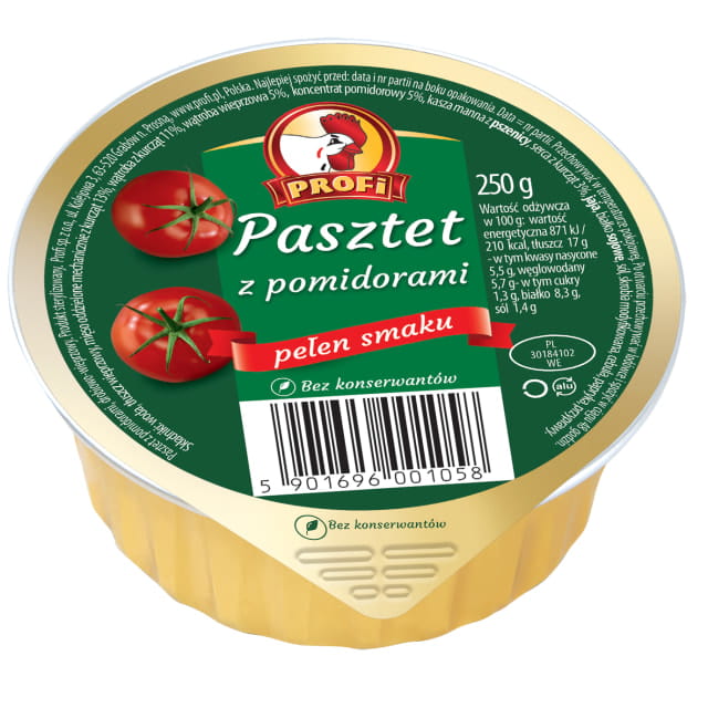 Pastete mit Tomaten Profi 131g