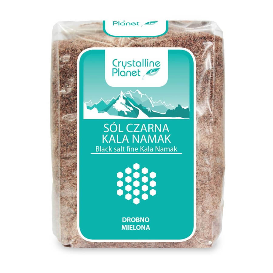 Black Kala Seifensalz, fein gemahlen 600 g - CRYSTALLINE PLANET