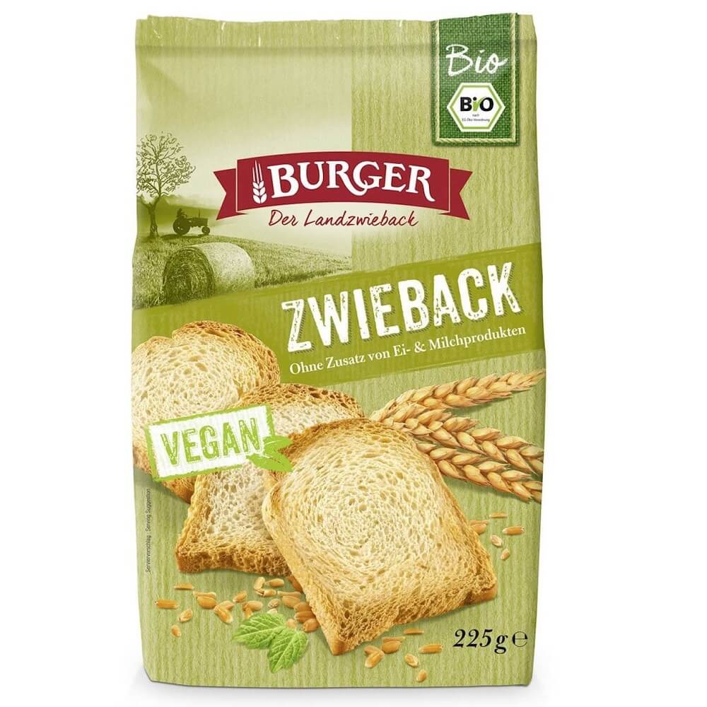 Zwieback BIO 225 g - BURGER