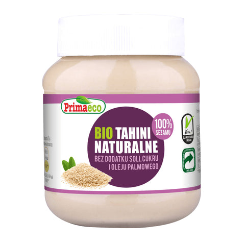 Natürliches Tahini BIO 350 g - PRIMAECO