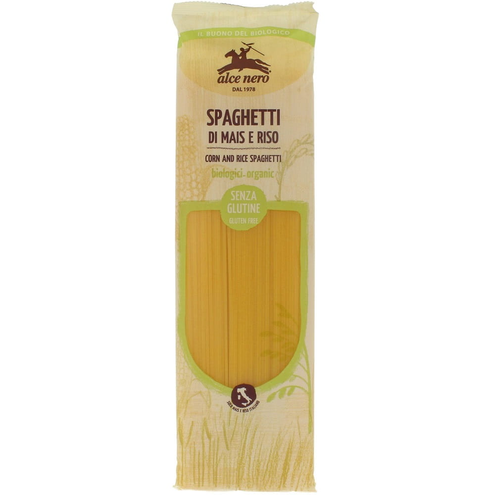 Nudeln (Mais - Reis) glutenfreie Spaghetti BIO 250 g - ALCE NERO