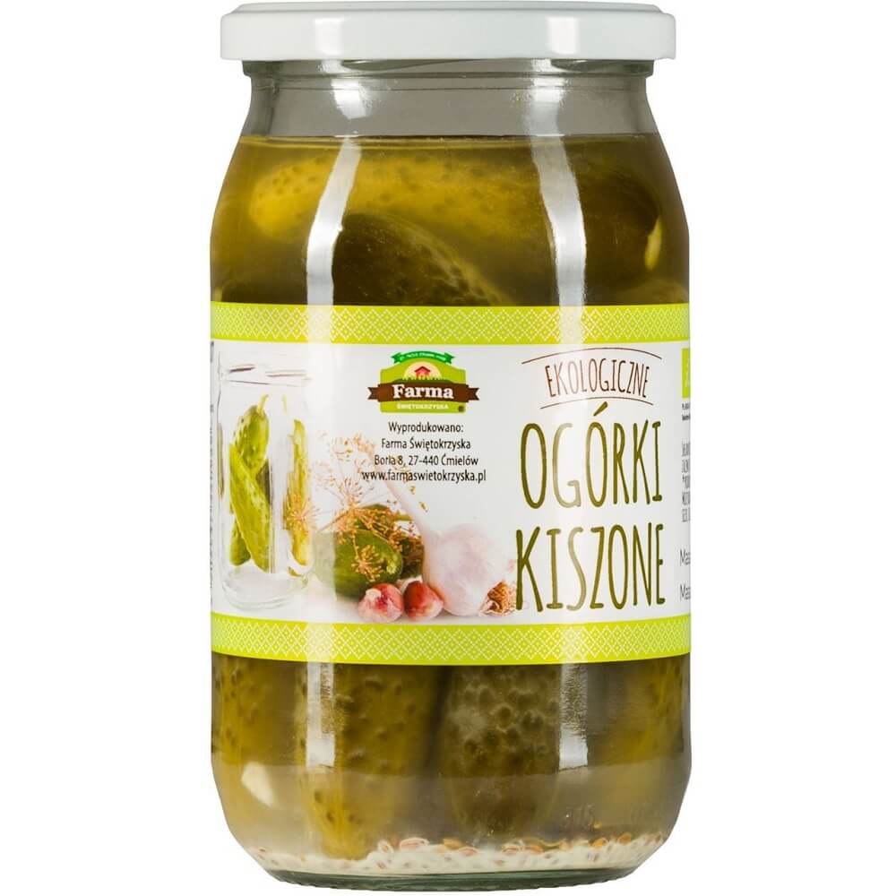 Eingelegte Gurken BIO 700 g (400 g) - FARMA ŚWIĘTOKRZYSKA