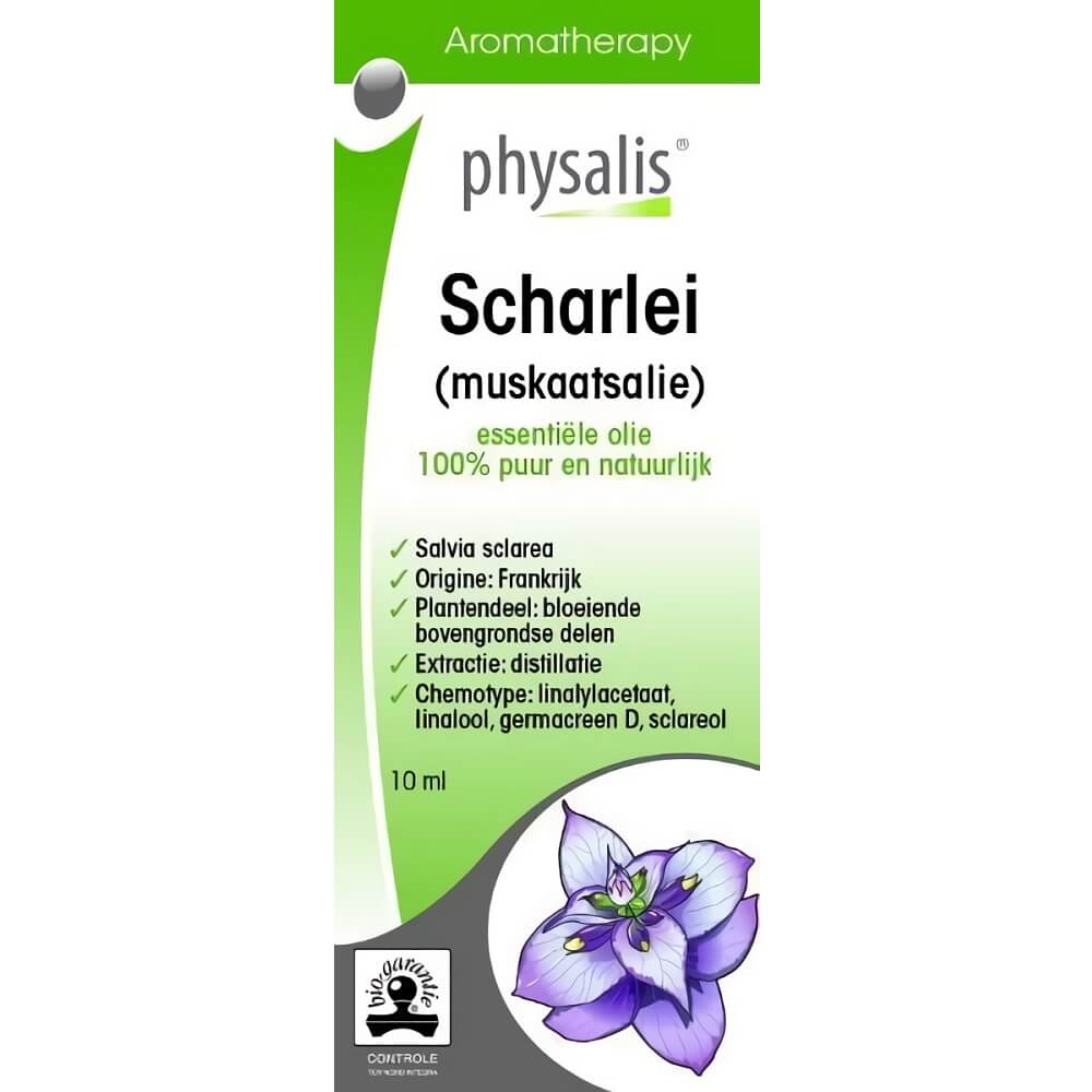 SCHÄRlei ätherisches Öl Muskaatsalie (Muskatellersalbei) ECO 10 ml - PHYSALIS