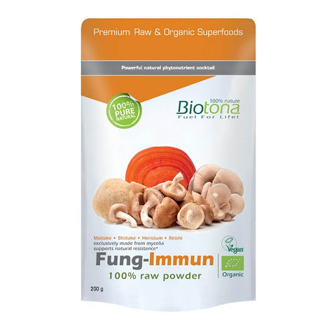 Glutenfreies Pilzpulver BIO 200 g - BIOTONA