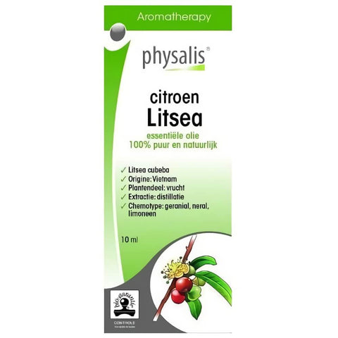 Citroen Litsea ätherisches Öl (exotische Eisenkraut) 10 ml - PHYSALIS