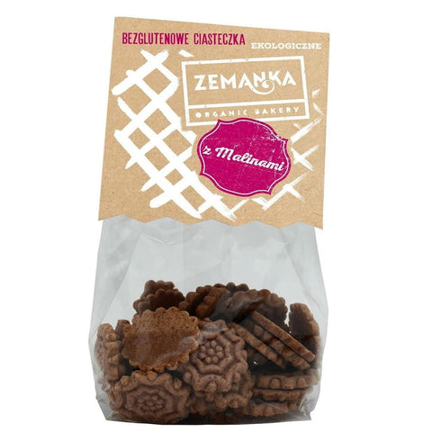 Glutenfreie Himbeerkekse BIO 100 g - ZEMANKA