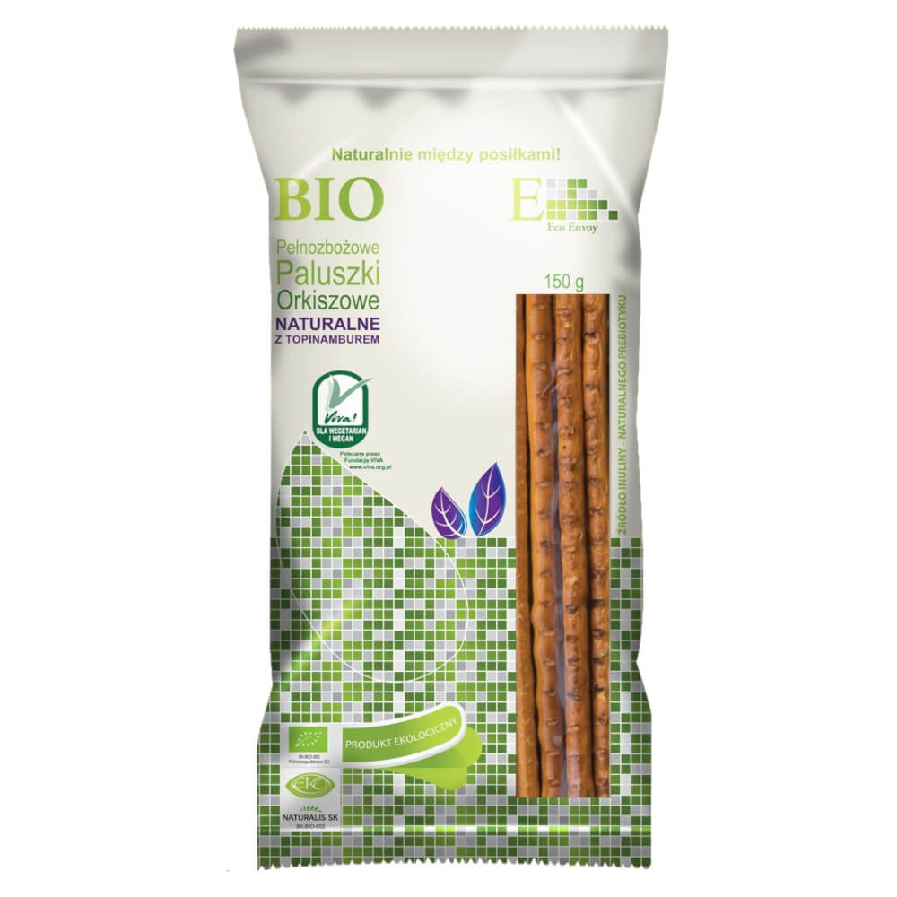 Dinkel Vollkorn Sticks mit Topinambur BIO 150g - ENVOY