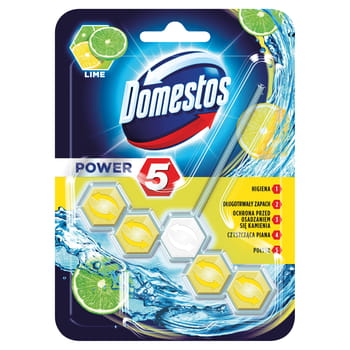 Toilettenanhänger Domestos Power5 Limette 55g