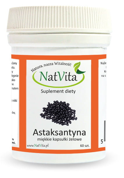 Astaxanthin Astaxanthin 42mg 60 Kapseln NATVITA