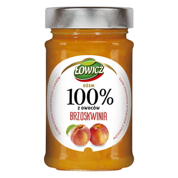 Marmelade 100 % Pfirsichfrucht Łowicz 220g