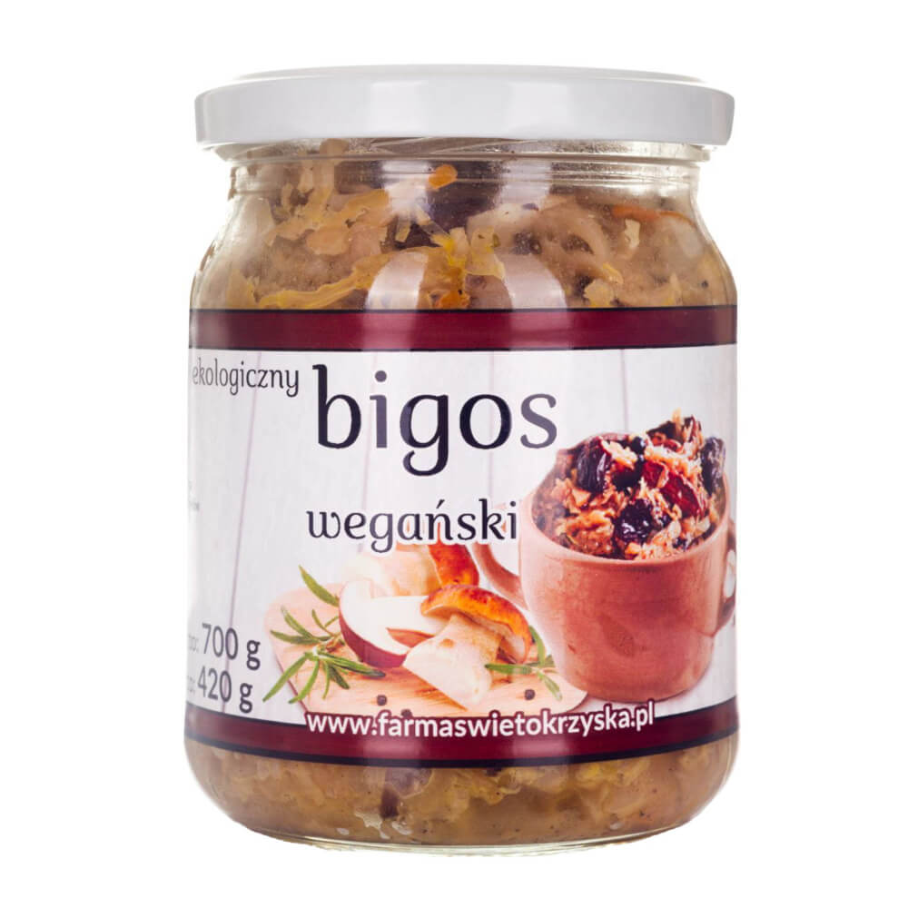 Vegan bigos BIO 420 g - BAUERNHOF ŚWIĘTOKRZYSKA