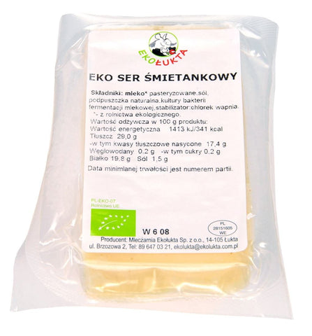 Gelber Lab-Frischkäse BIO (300 g) - ECO ŁUKTA