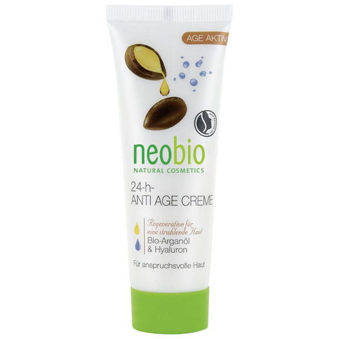 Anti-Age-Creme 24 h mit Arganöl und Hyaluronsäure ECO 50 ml - NEOBIO