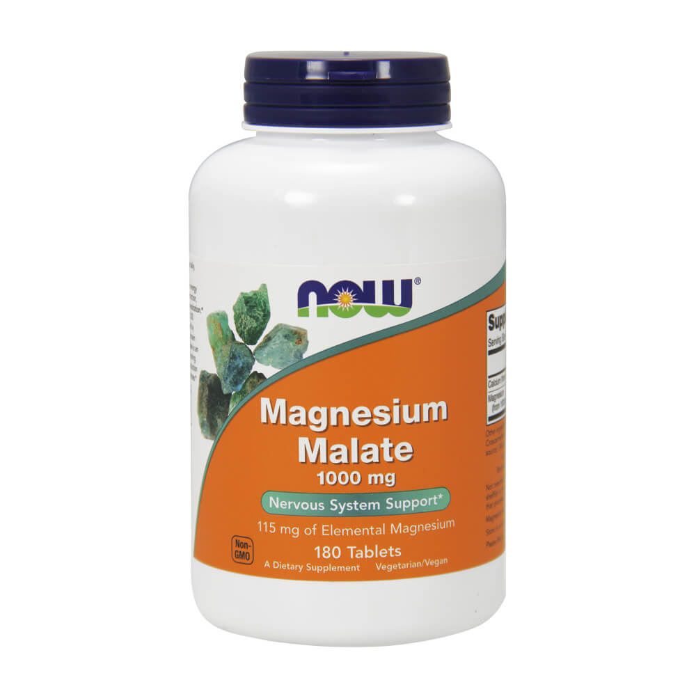 Magnesiummalat Magnesiummalat 1000 mg 180 Tabletten NOW FOODS