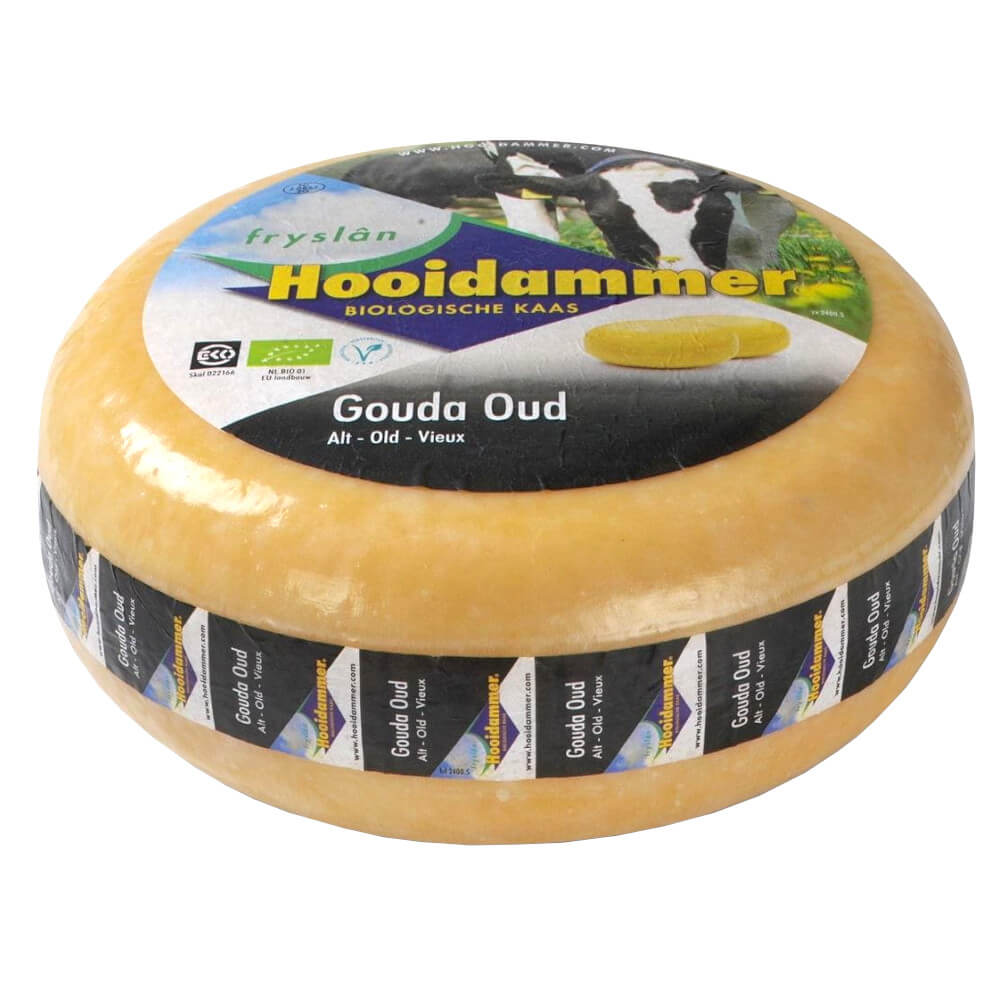 Gouda alter Reifekäse 50% Fett BIO 45 kg - HOOIDAMMER