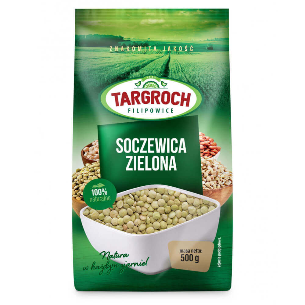 Grünes Linsenkorn 500g TARGROCH