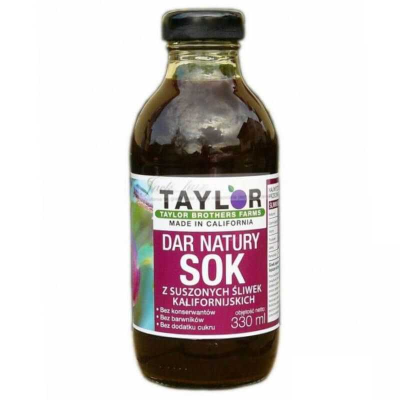 Kalifornischer Pflaumensaft 100 % 330 ml TAYLOR BROTHERS FARMS