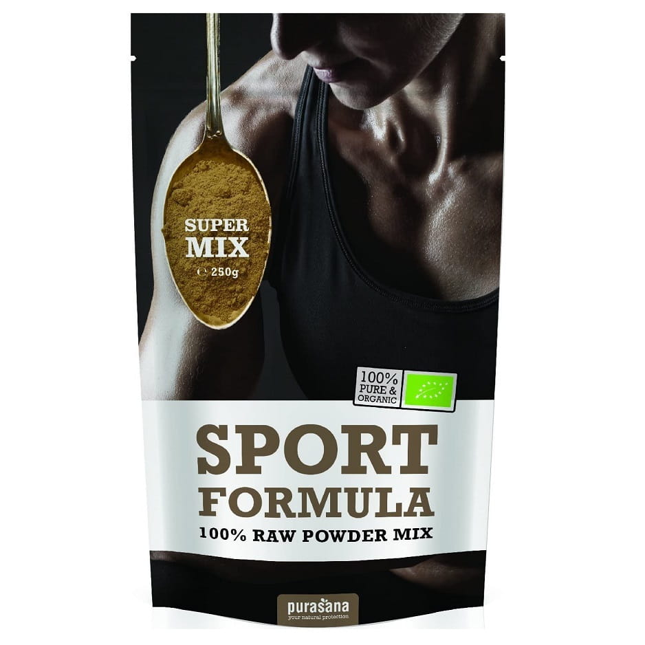 Superfood Mix aus Sportformel laktosefrei glutenfrei BIO 250 g - PURASANA