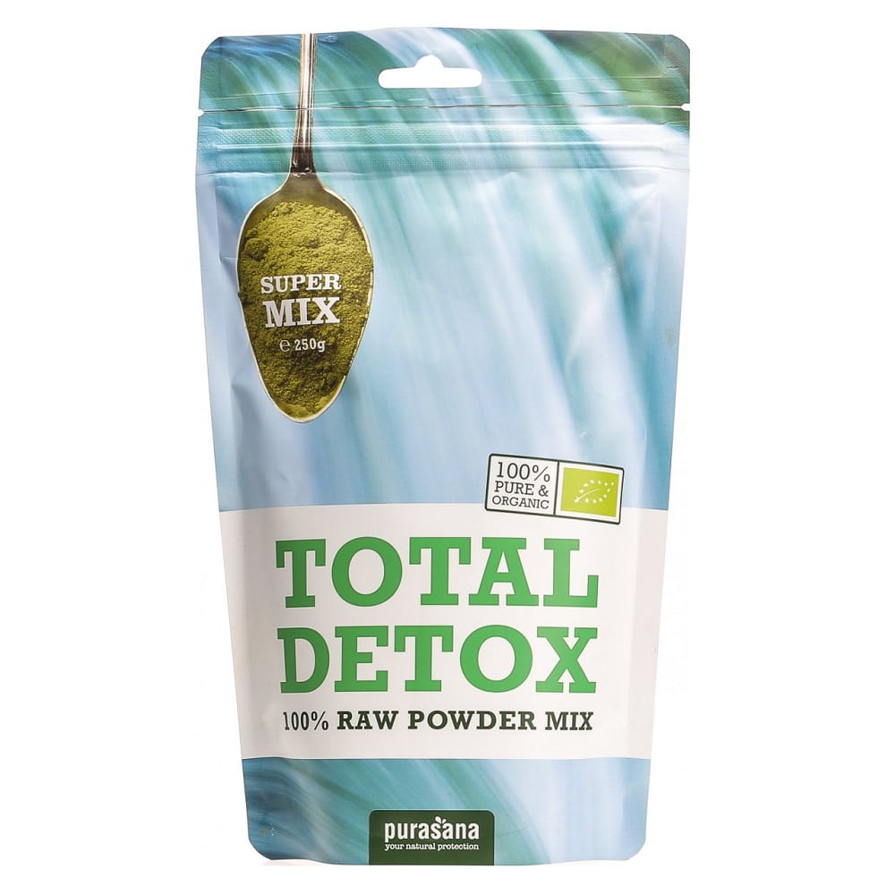 Superfood Total Detox-Mischung ohne Laktose glutenfrei BIO 250 g - PURASANA