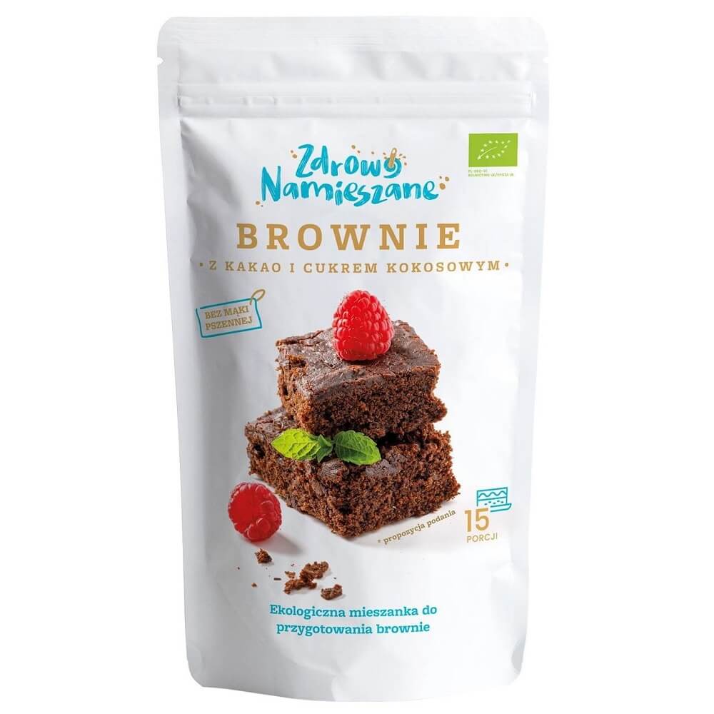 Brownie mit Kakao und Kokoszucker BIO 290 g - GESUND GEMISCHT