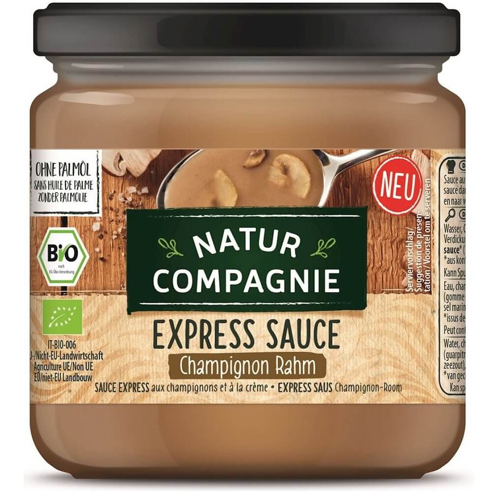 Pilzsauce BIO 325 ml - NATUR COMPAGNIE