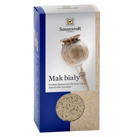 Glutenfreier weißer Mohn BIO 150 g SONNENTOR