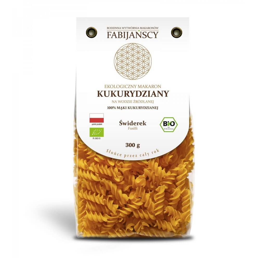 Fusilli (Mais) Nudeln BIO 300 g - FABIJAŃSCY