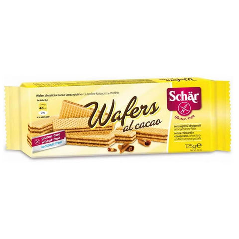 Waffeln Kakao glutenfreie Waffeln mit Kakaocreme 125 g SCHÄR