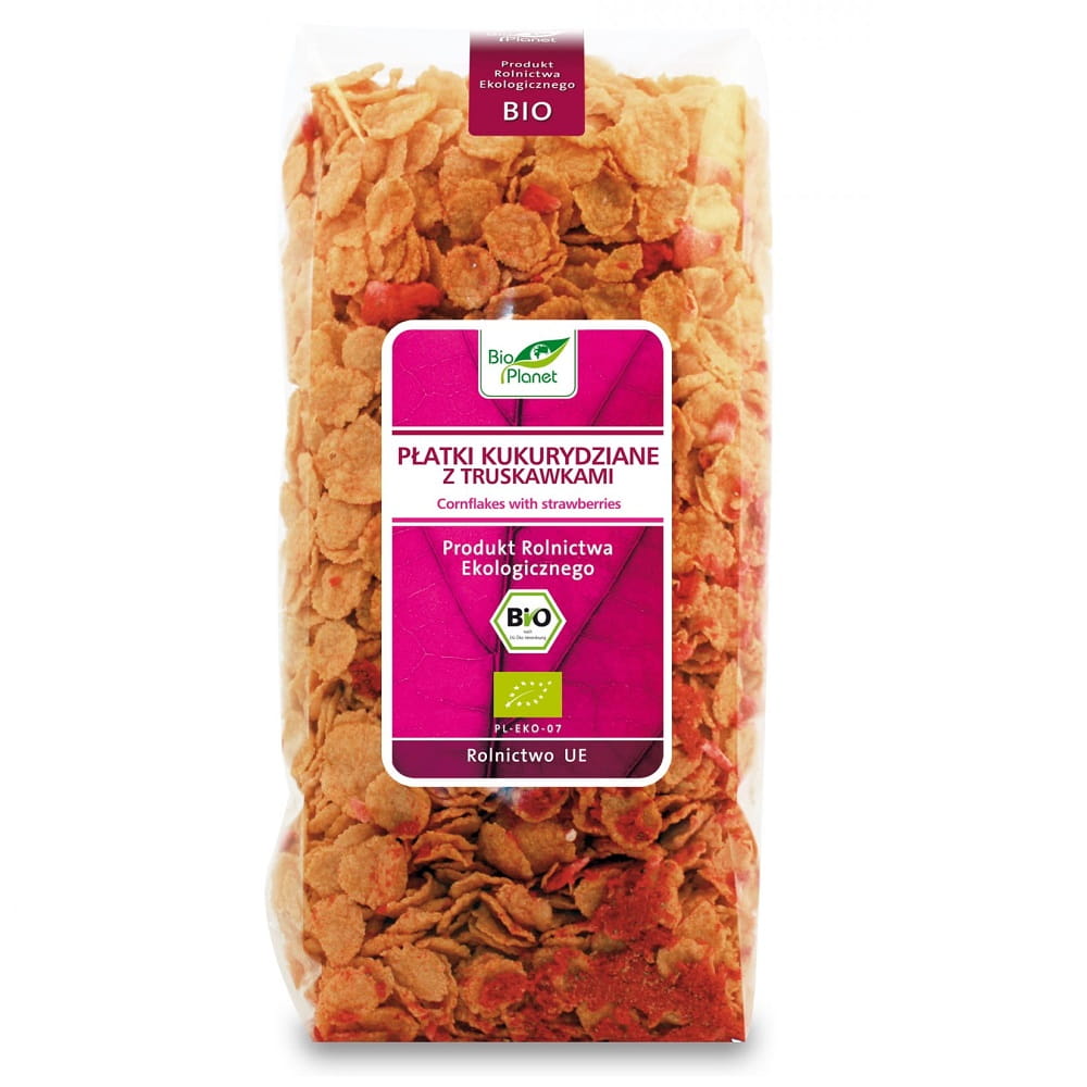 Cornflakes mit Erdbeeren BIO 300 g - BIO PLANET