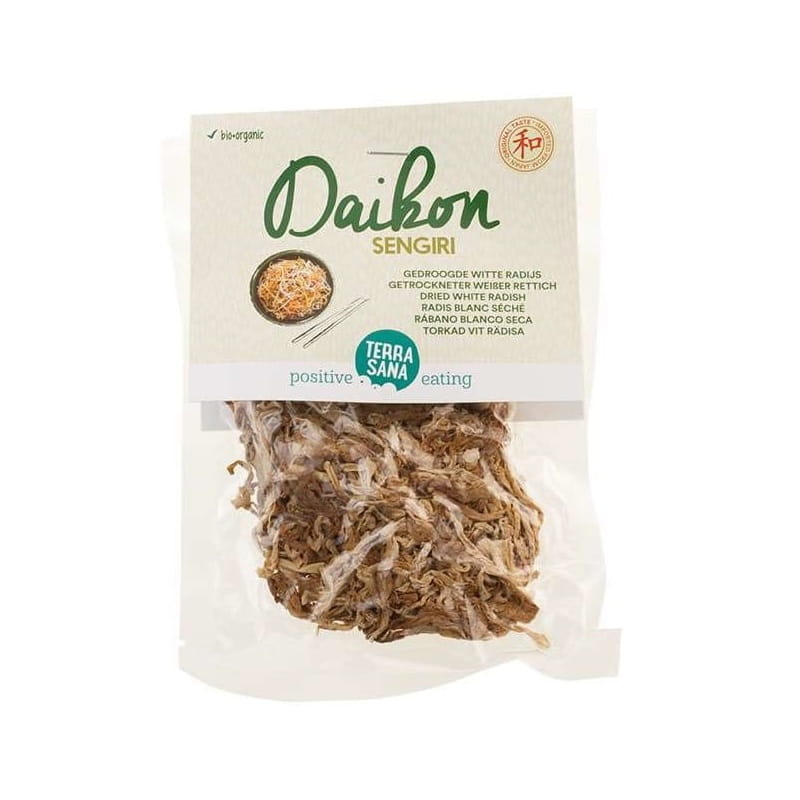 Sengiri Daikon (japanischer getrockneter Rettich) BIO 50 g - TERRASANA