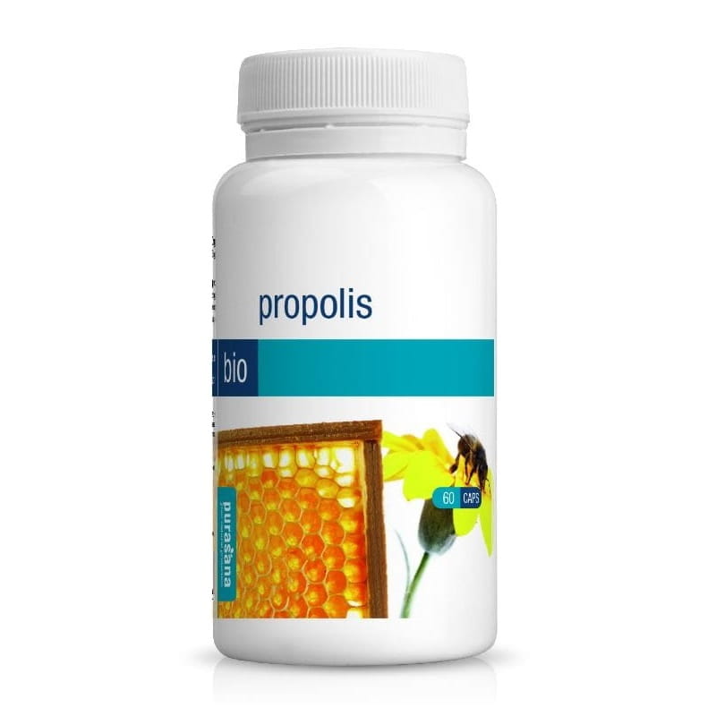 Propolis in Kapseln BIO 177 g (60 Stück) - PURASANA