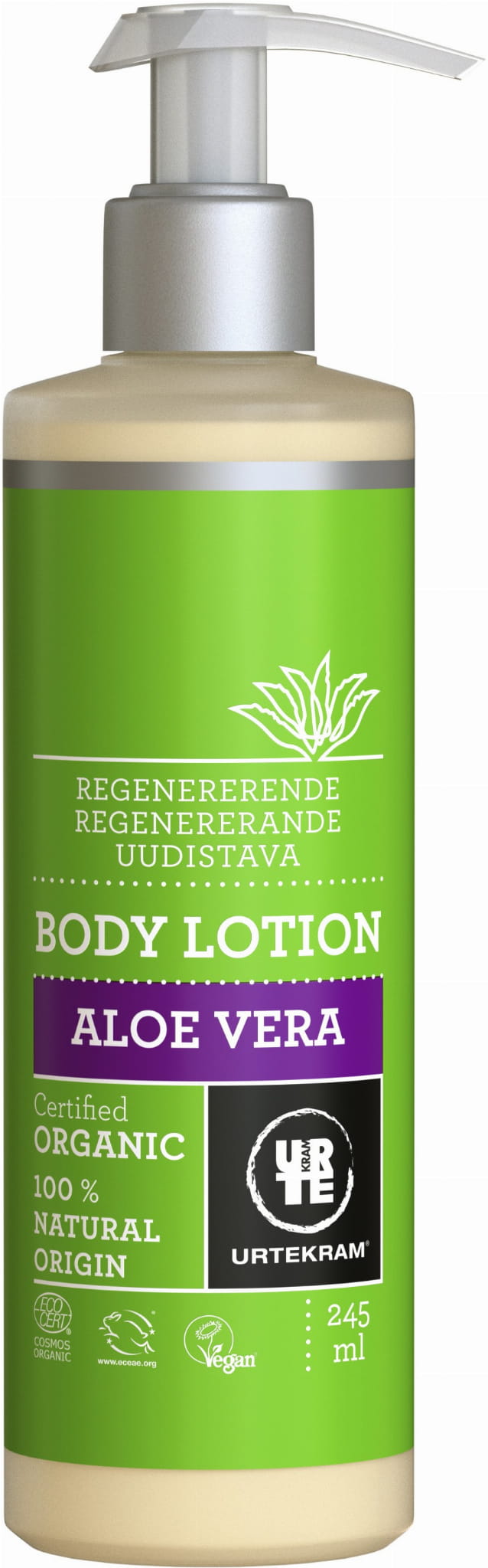 BIO Aloe Vera Körperlotion 245 ml URTERKAM