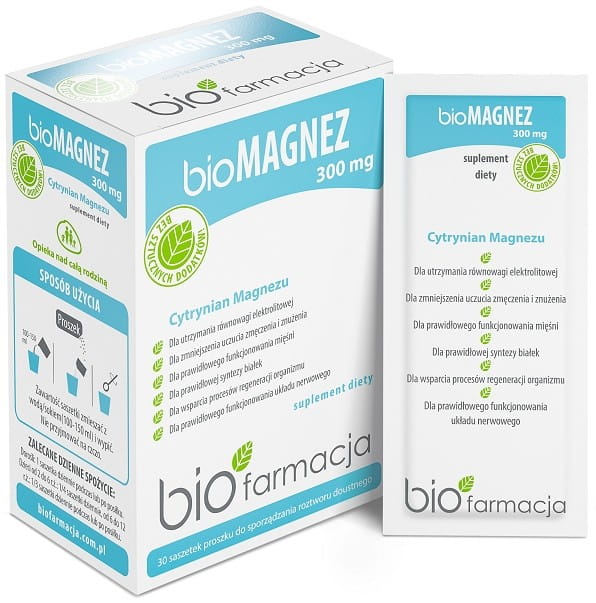 Magnesio 300 MG 30 bustine - BIOPHARMATION