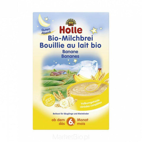 6 Monate BIO Bananen Getreidebrei 250 g - HOLLE