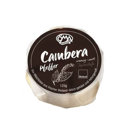 Camembertkäse mit Pfeffer BIO 125 g - OMA