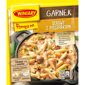 Die Idee für einen Käsetopf Winiary 34g