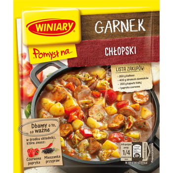 Die Idee für einen Bauerntopf Winiary 40g