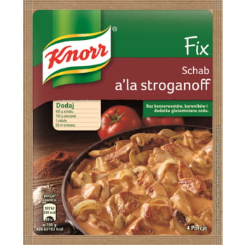 Fix Schweinefleisch a'la Strogonoff Knorr 56g