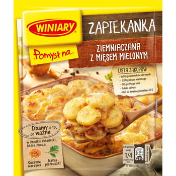 Die Idee für Kartoffelauflauf mit Hackfleisch Winiary 42g