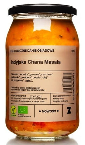 Chana Masala BIO 900 ml - SÄURE