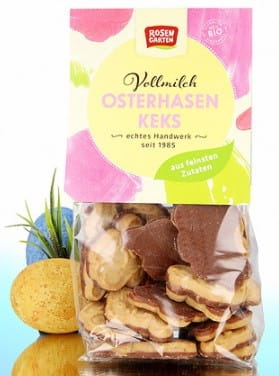 Vollmilchschokolade Dinkel Osterkuchen BIO 150 g ROSENGARTEN