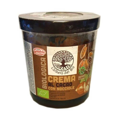 Schokoladencreme mit Haselnüssen vegan BIO 200 g GANDOLA