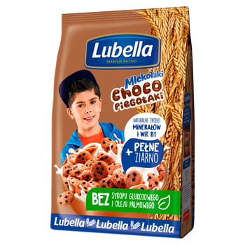 Mlekołaki Choco Piegołaki Getreidechips in Form von Keksen Lubella 500g