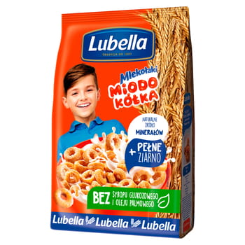 Mlekołaki Miodo Kółka Müsliringe mit Honig Lubella 500g