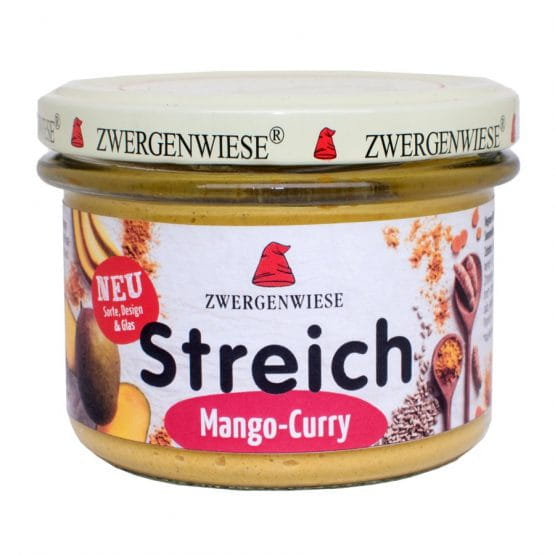 Sonnenblumenpaste mit Mango und glutenfreiem Curry BIO 180 g - ZWERGENWIESE